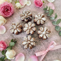 Bougie Fleur Artisanale - Deux Couleurs