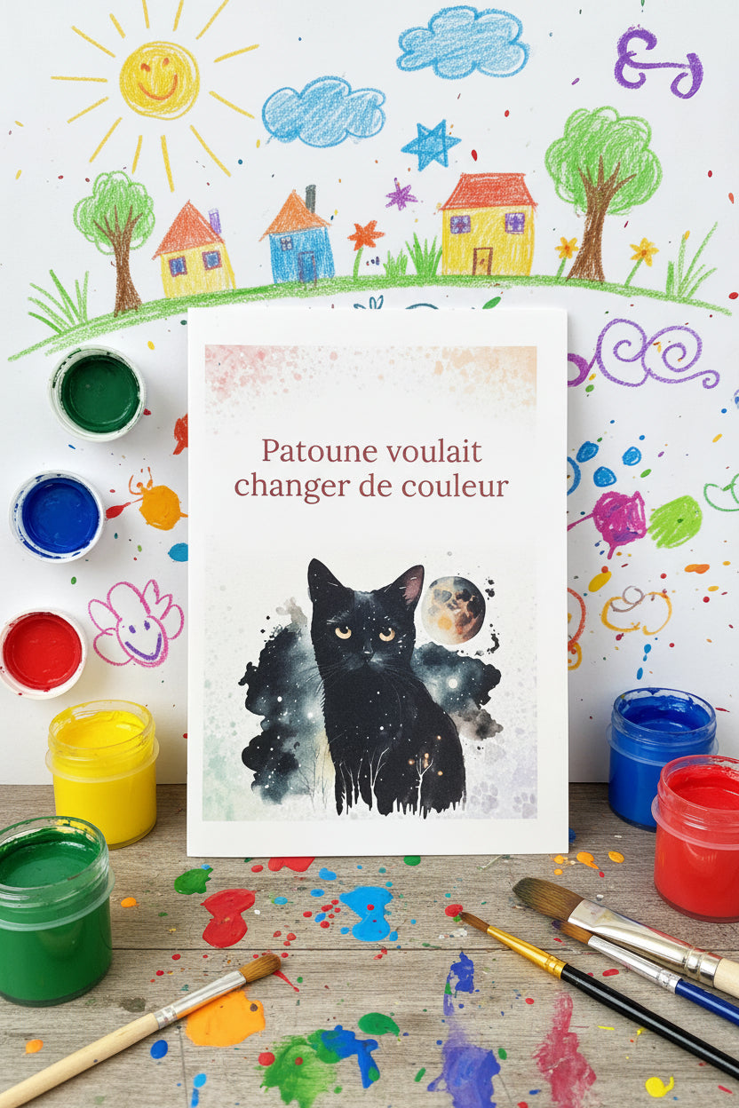 Patoune voulait changer de couleur (4-6ans)