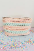 ✨Pochette ajourée zippé - au crochet